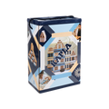 Kapla - Barilotto 200 Tavolette - Edizione Inverno Celeste, Blu Scuro, Bianco, Naturale