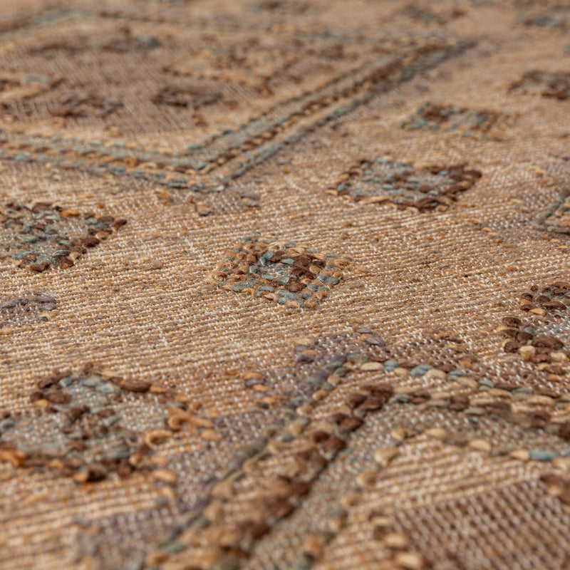 Tapis En Jute Et Laine Orin Vintage