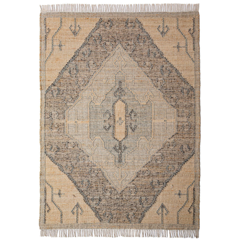 Tapis En Jute Et Laine Tierra Vintage