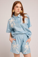 Basmati Shorts - Sky Blue