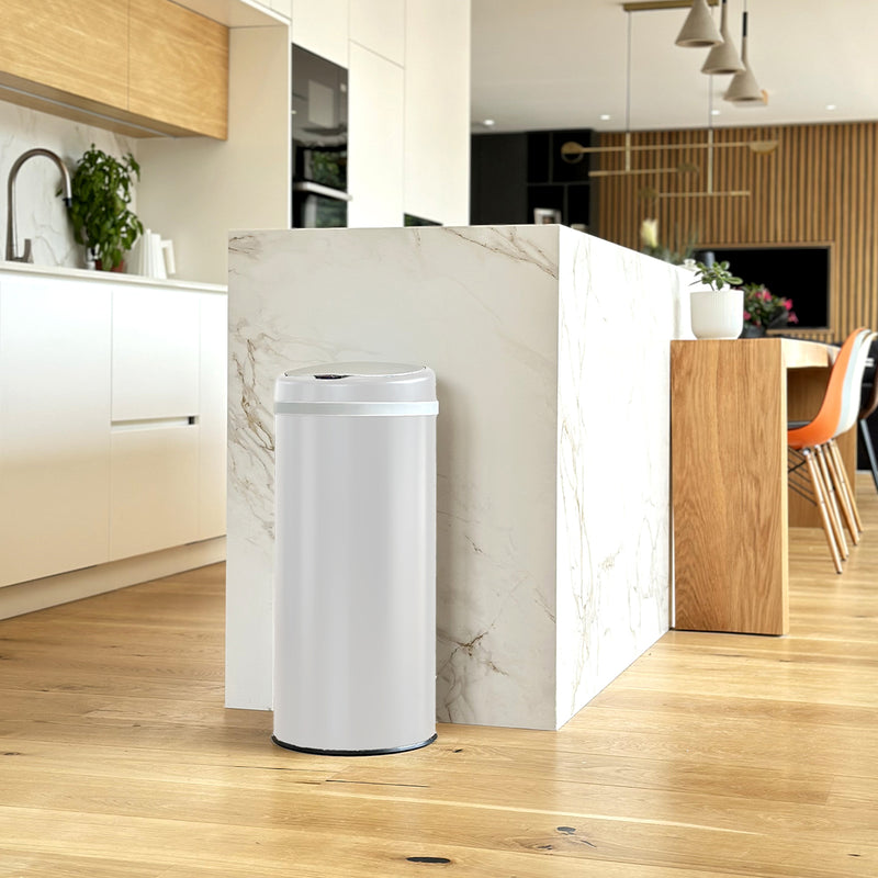 Poubelle Automatique Soho 42L - Blanc