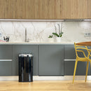 Poubelle Automatique Inox Largo - 42L - Noir