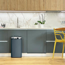 Poubelle Automatique Inox Largo - 42L - Gris