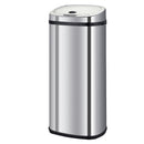 Poubelle de cuisine automatique 42L LARGO en acier INOX avec cerclage - REDDECO.com