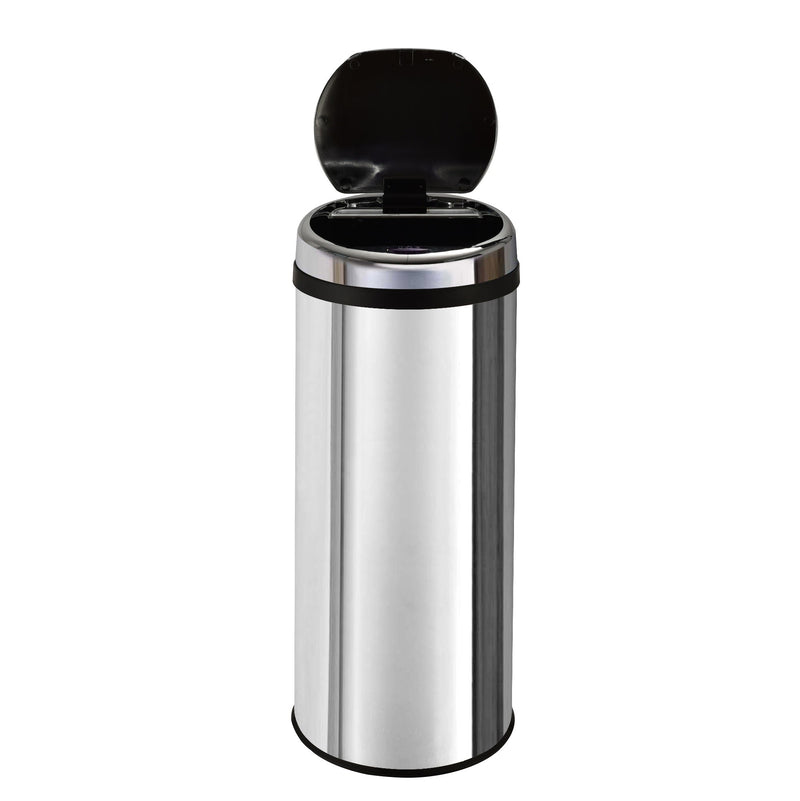 Poubelle de cuisine automatique 50L ARTIC en acier Inox avec seau - REDDECO.com