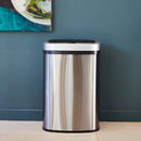 Poubelle Automatique Inox Majestic Silvery - 58L