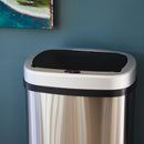 Poubelle Automatique Inox Majestic Silvery - 58L