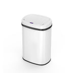 Poubelle Automatique Inox Majestic - 58L - Blanc