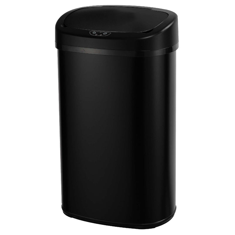 Poubelle Automatique Inox Majestic - 68L - Noir