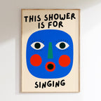 This Shower Is For Singing - Multicolore