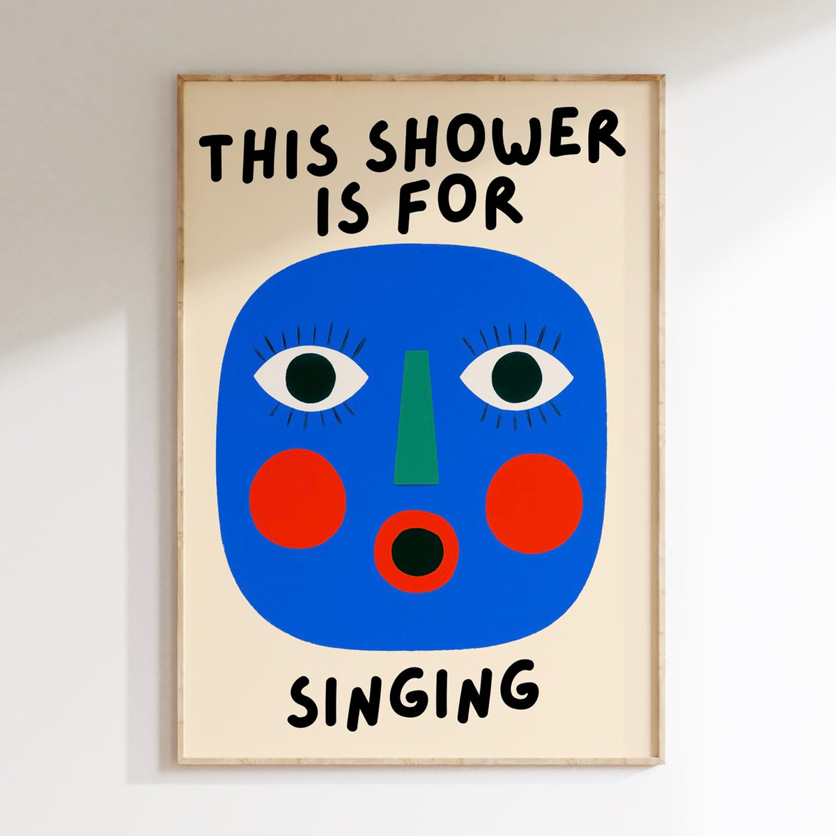 This Shower Is For Singing - Multicolore