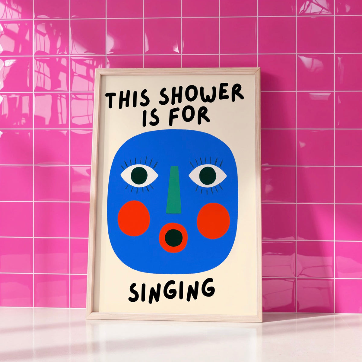 This Shower Is For Singing - Multicolore