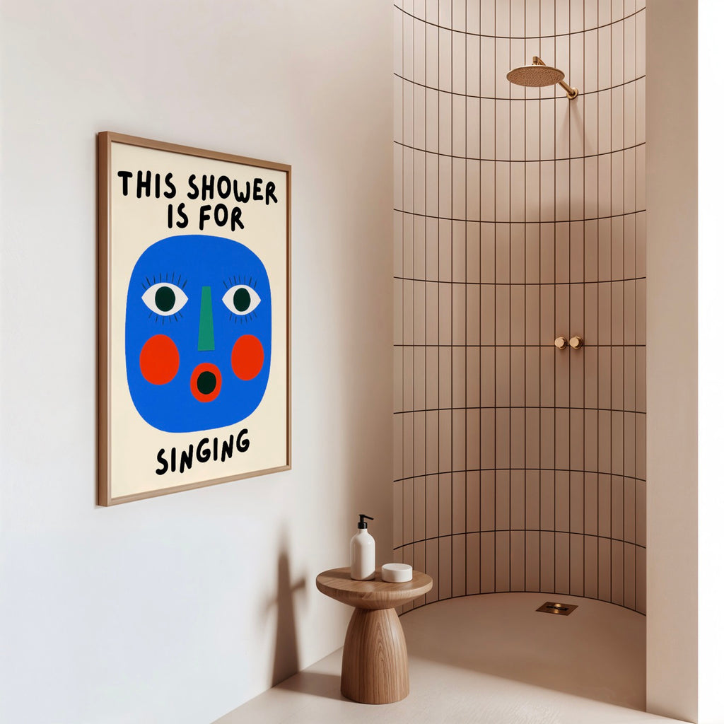 This Shower Is For Singing - Multicolore