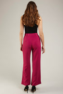 PANTALON FRAMBOISE - Andy & Lucy