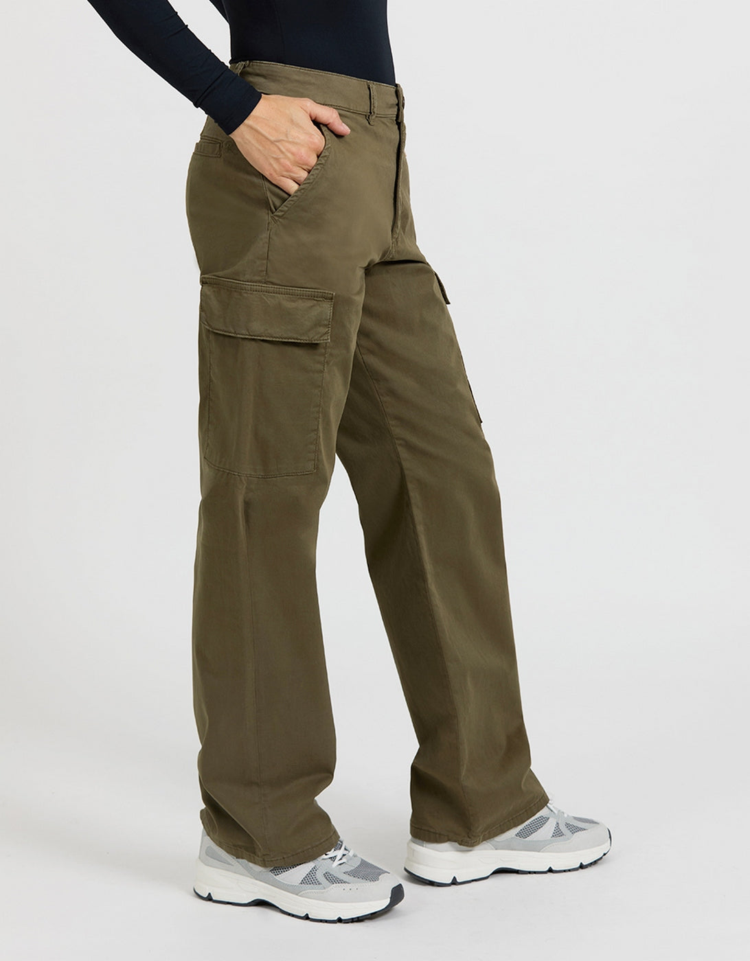 Pantalón Cargo Battle 2 - Army - Mujer