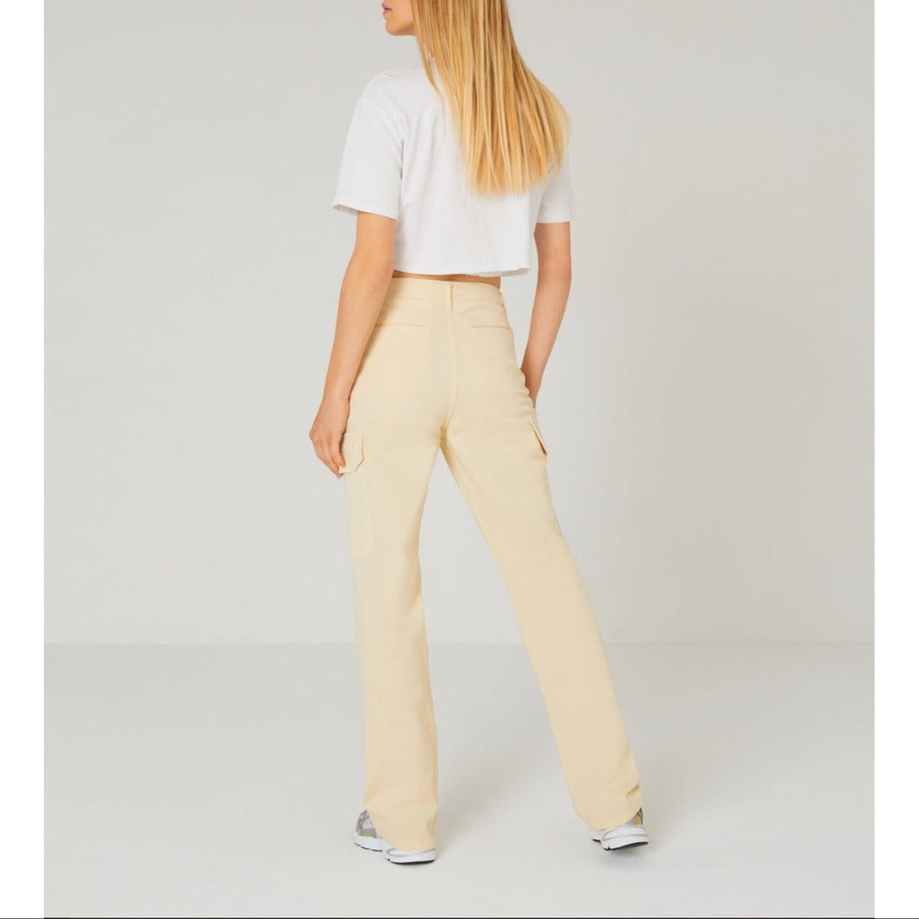 Pantalón Cargo Battle Cargo - Milkshake - Mujer