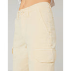 Pantalón Cargo Battle Cargo - Milkshake - Mujer