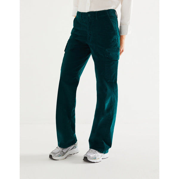 Cargohose Battle Velvet - Antic Green - Damen
