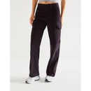 Reiko - Battle Velvet Cargo Pants - Carbon - Woman