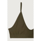 Brassière Fines Bretelles - Kaki - Femme