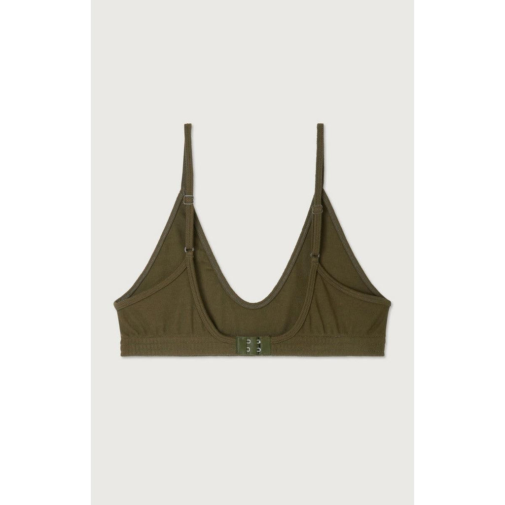 Brassière Fines Bretelles - Kaki - Femme