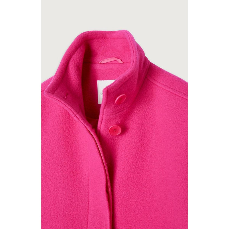 Short Boule Coat - Fuchsia - Women