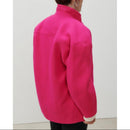 Short Boule Coat - Fuchsia - Women