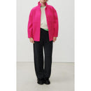 Short Boule Coat - Fuchsia - Women