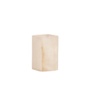 Andrea House - Marble Brush Holder - Beige And Yellow