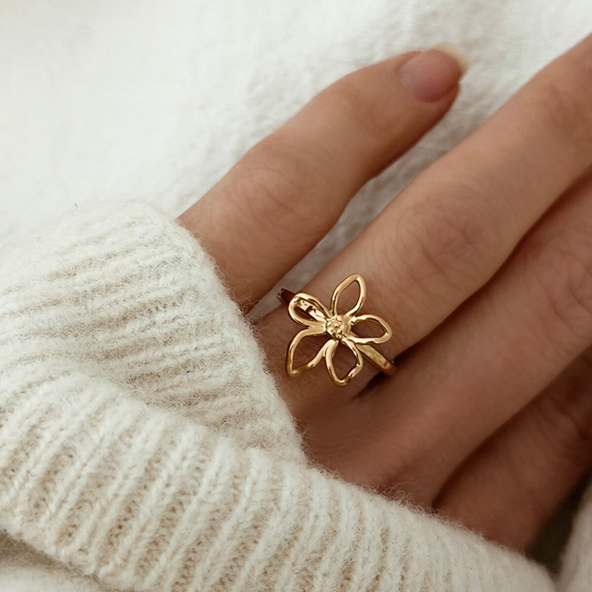 Bague Aéna - Doré