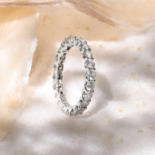 Bague "Mon Tour Complet 2Ct" Diamant 2Cts/22 - Or Blanc