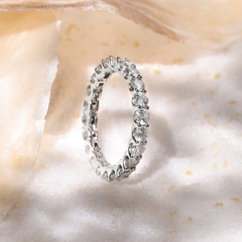 Bague "Mon Tour Complet 2Ct" Diamant 2Cts/22 - Or Blanc