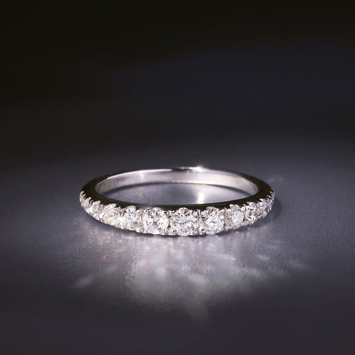 "My Full Eternity 2Ct" Ring, 2Ct/22 Diamond - 18k White Gold