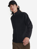 Pile con zip integrale - Nero - Uomo