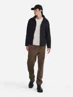 Pile con zip integrale - Nero - Uomo