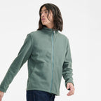 Pile con zip integrale - Aloe - Uomo