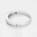 Bague "Alliance Rail 0,75Ct" Diamants 0,75Ct/10 - Or Blanc 750/1000