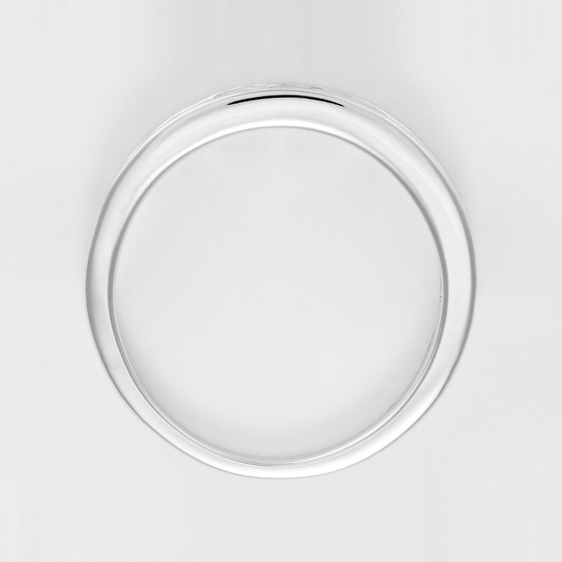 Bague "Alliance Rail 0,75Ct" Diamants 0,75Ct/10 - Or Blanc 750/1000