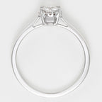 Bague "Amoureuse 0,33" Diamants 0,30Ct/1+0,03 Ct/12 - Or Blanc