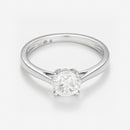 Blanc Anillo "Solitaire Impérial 1" D1Ct/1 - Oro 750/1000