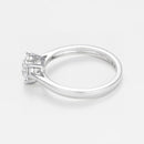 Ring "Solitaire Impérial 1" D1Ct/1 - Gold Blanc 750/1000