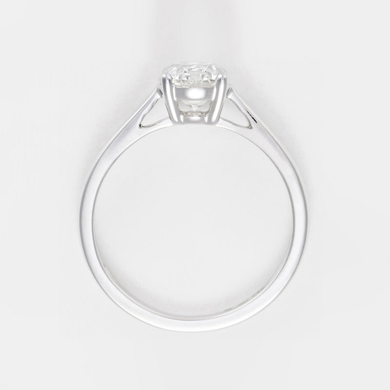 Blanc Anillo "Solitaire Impérial 1" D1Ct/1 - Oro 750/1000