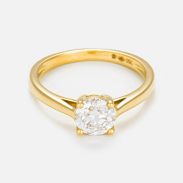 Bague "Solitaire Impérial 1" D1Ct/1 - Or Jaune