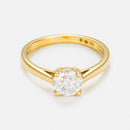 "Imperial Solitaire 1" Ring D1Ct/1 - Yellow Gold