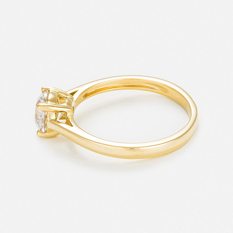 Anillo "Solitaire Impérial 1" D1Ct/1 - Oro amarillo 750/1000