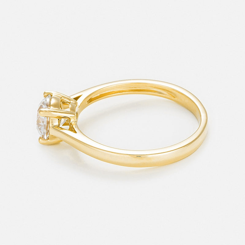 "Imperial Solitaire 1" Ring D1Ct/1 - Yellow Gold