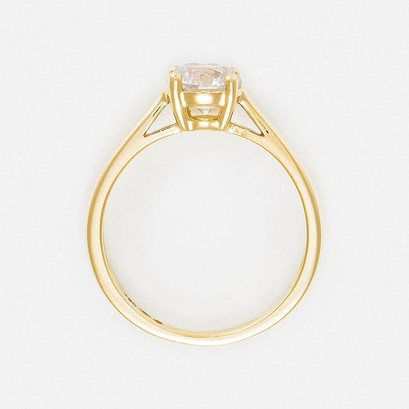 "Imperial Solitaire 1" Ring D1Ct/1 - Yellow Gold