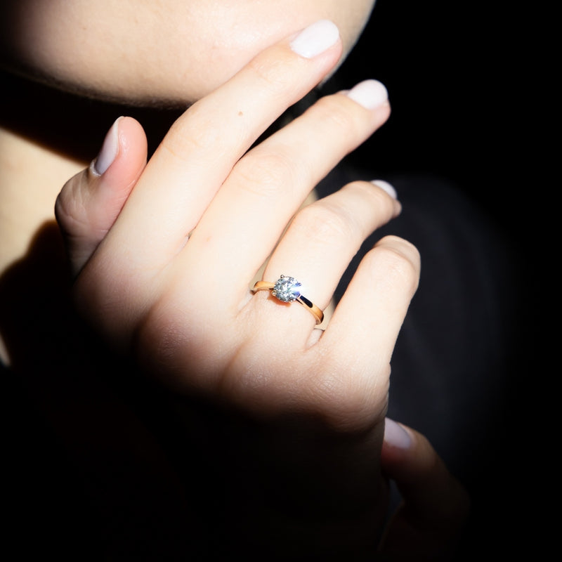 "Imperial Solitaire 1" Ring D1Ct/1 - Yellow Gold