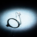 Blanc Anillo "Solitario Royal 1 Quilate" D0,3Ct/24 & D0,7Ct/1 - Oro 750/1000