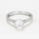 Anillo "Solitaire Royal D1.5Ct/25 - Oro blanco